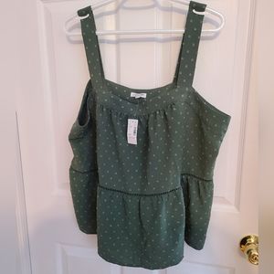 🌟NWT Green Tank Top Size XXL